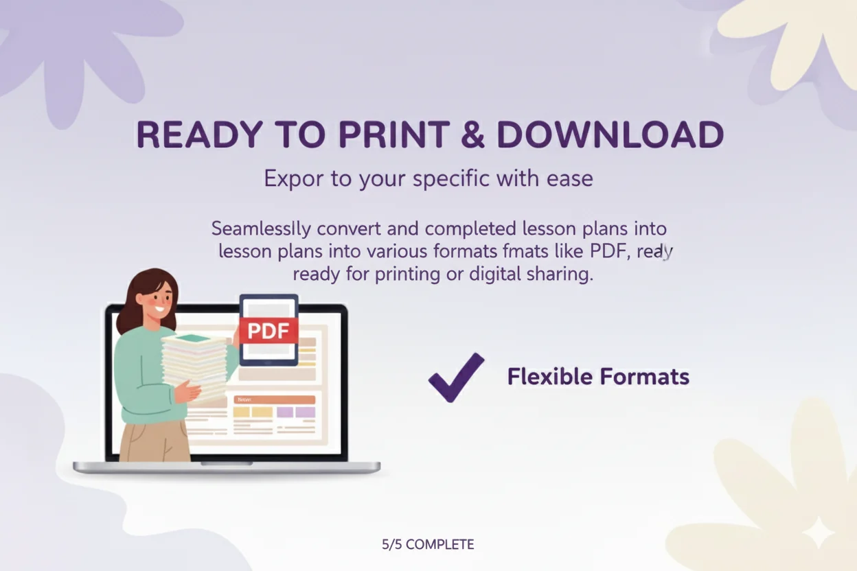 Ready to Print and Download